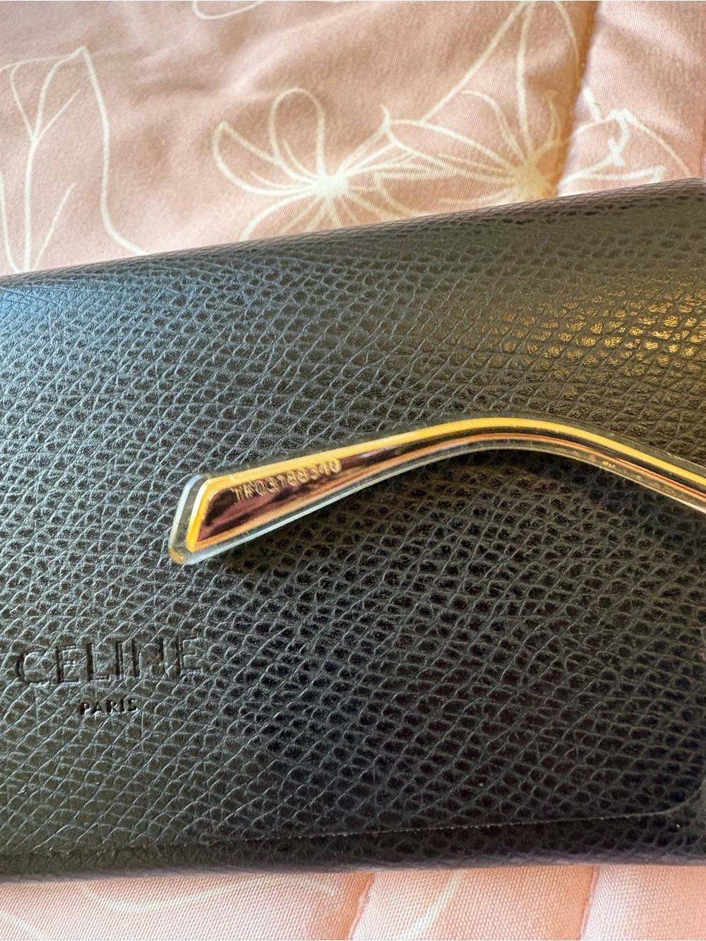 Celine Round Metal Sunglasses in Gold with Smoke Lenses - Unisex - Picture 10 of 10